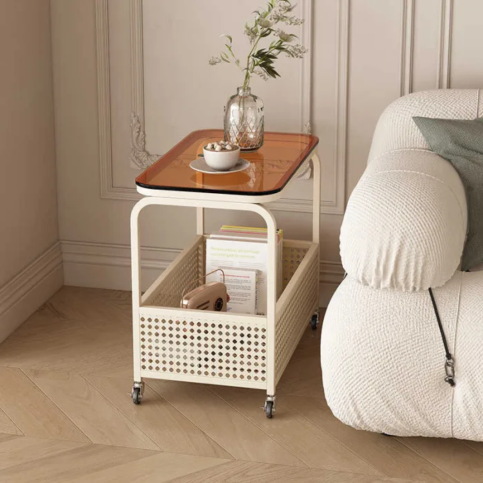 Glass Side Table