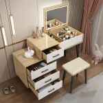 Modern Dressing Table with Storage Drawers