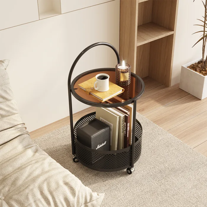 Glass Side Table