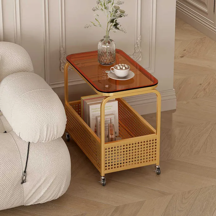 Glass Side Table