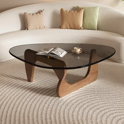 Sleek Minimalist Wood Coffee Table