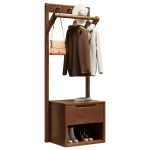 Natural Wood Modern Coat Rack – Lightweight, Durable, and Stylish