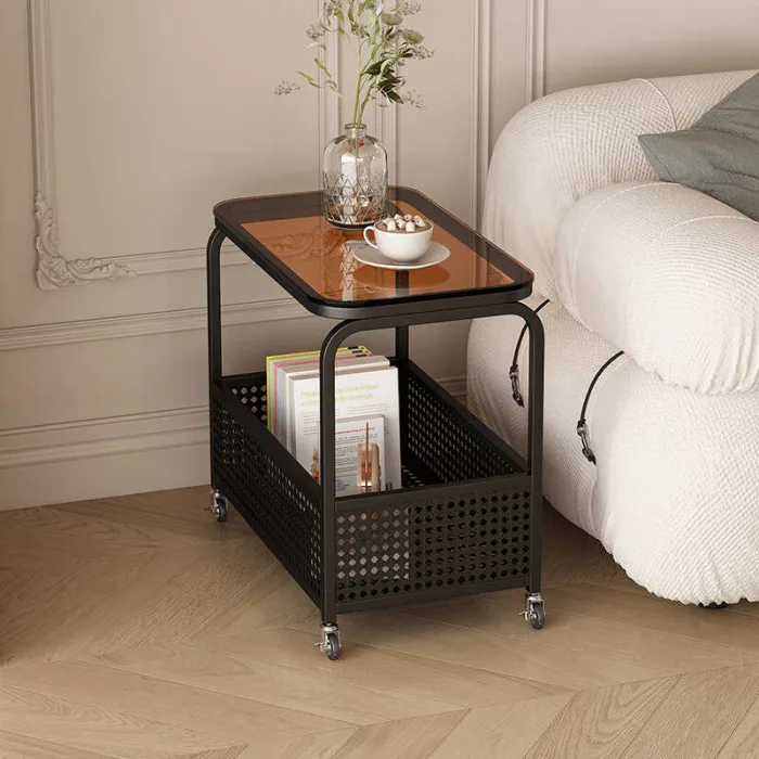 Glass Side Table