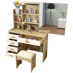 Functional Minimalist Makeup Table – Affordable Panel Wood