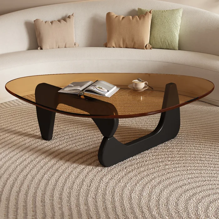 Sleek Minimalist Wood Coffee Table