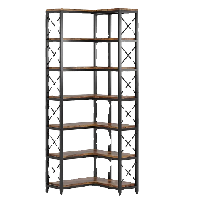 Corner Bookshelf