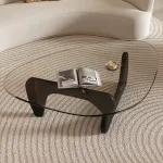 Sleek Minimalist Wood Coffee Table