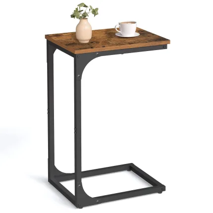 Rustic American Country Style Side Table for Living Room